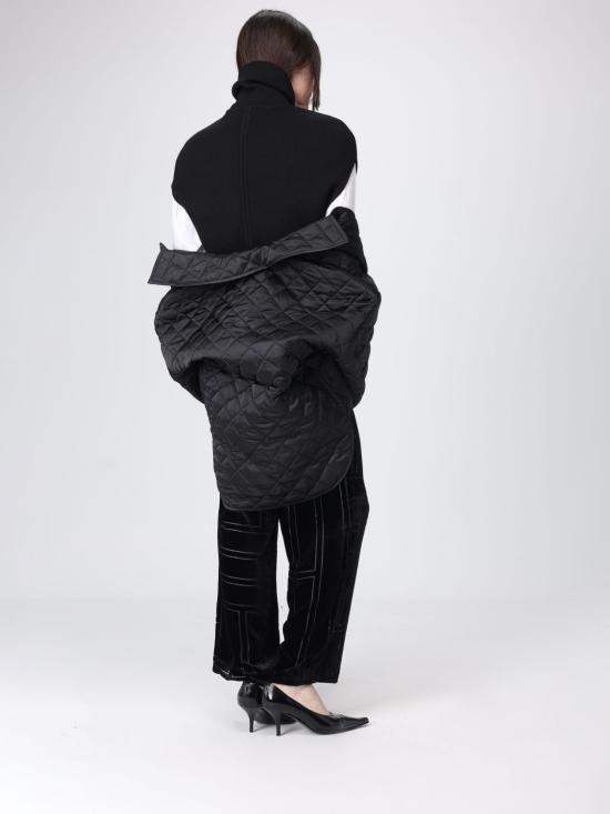 25FW 토템 자켓 254WRO0200FB0351001 BLACK DOM - TOTEME