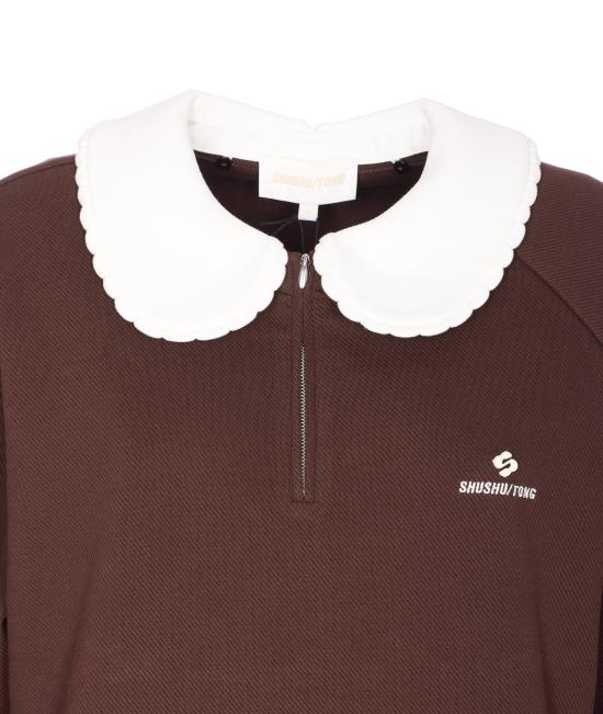 25FW 슈슈/통 긴팔 티셔츠 MWDETO08JMB107BN100 BROWN DOM - SHUSHU/TONG