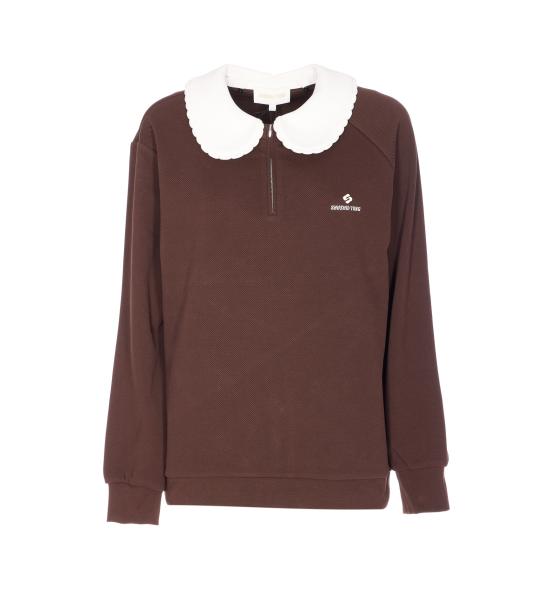 25FW 슈슈/통 긴팔 티셔츠 MWDETO08JMB107BN100 BROWN DOM