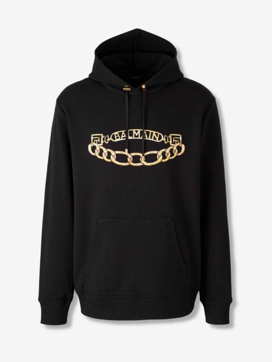 25FW 발망 스웨터 FH1JT047GE97 EADNOIR OR Black