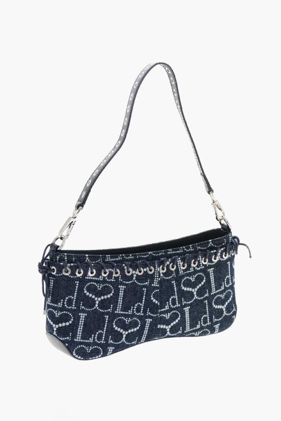  루도빅 드 생 세르넹 숄더백 AW23BG001UDEN002 INDIGO MONOGRAM Blue - LUDOVIC DE SAINT SERNIN