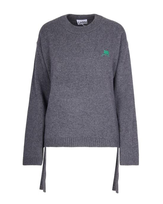 25FW 가니 스웨터 K2632220 CHARCOAL GREY