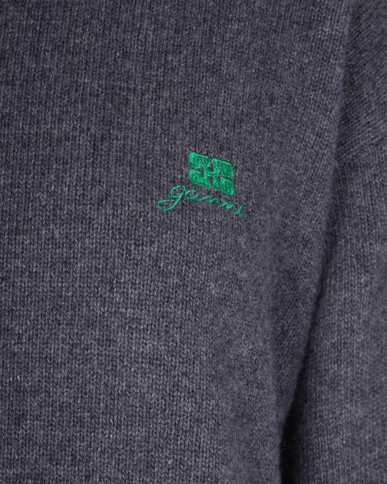 25FW 가니 스웨터 K2632220 CHARCOAL GREY - GANNI