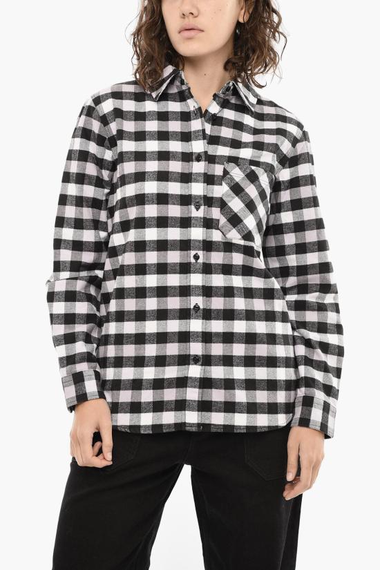  울리치 블라우스 CFWWSI0134FRUT3104 1995 Grigio Bianco e Nero