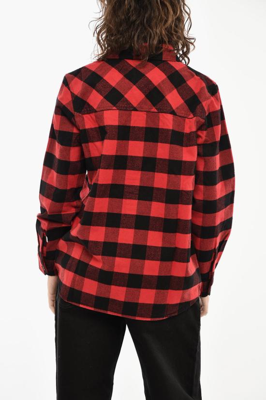  울리치 셔츠 CFWWSI0134FRUT3104 5329 Nero Rosso - WOOLRICH