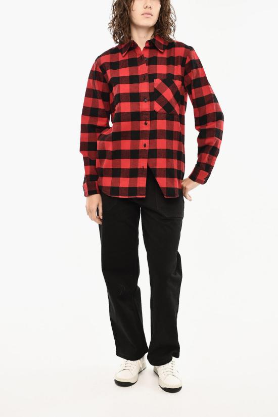  울리치 셔츠 CFWWSI0134FRUT3104 5329 Nero Rosso - WOOLRICH