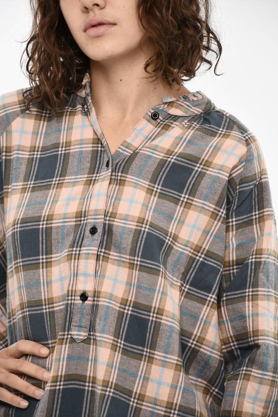  울리치 블라우스 CFWWSI0159FRUT3180 4374 Brown - WOOLRICH