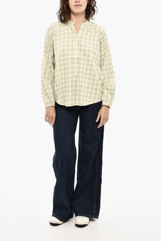  울리치 블라우스 CFWWSI0159FRUT3180 6572 Green - WOOLRICH