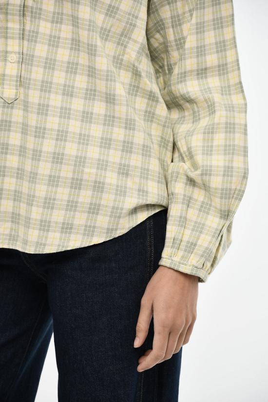  울리치 블라우스 CFWWSI0159FRUT3180 6572 Green - WOOLRICH