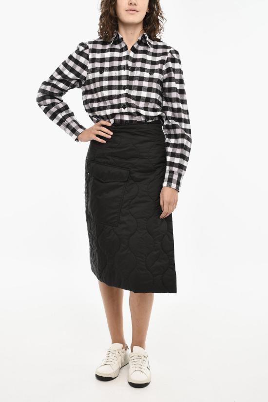  울리치 롱 스커트 CFWWSK0044FRUT3069 100 Black - WOOLRICH