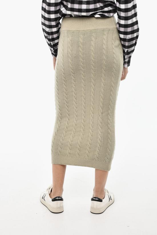  울리치 롱 스커트 CFWWSK0045FRUF0628 6408 Green - WOOLRICH