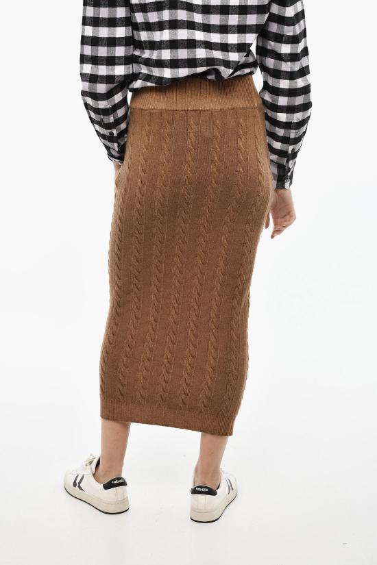 울리치 롱 스커트 CFWWSK0045FRUF0628 7370 Brown - WOOLRICH
