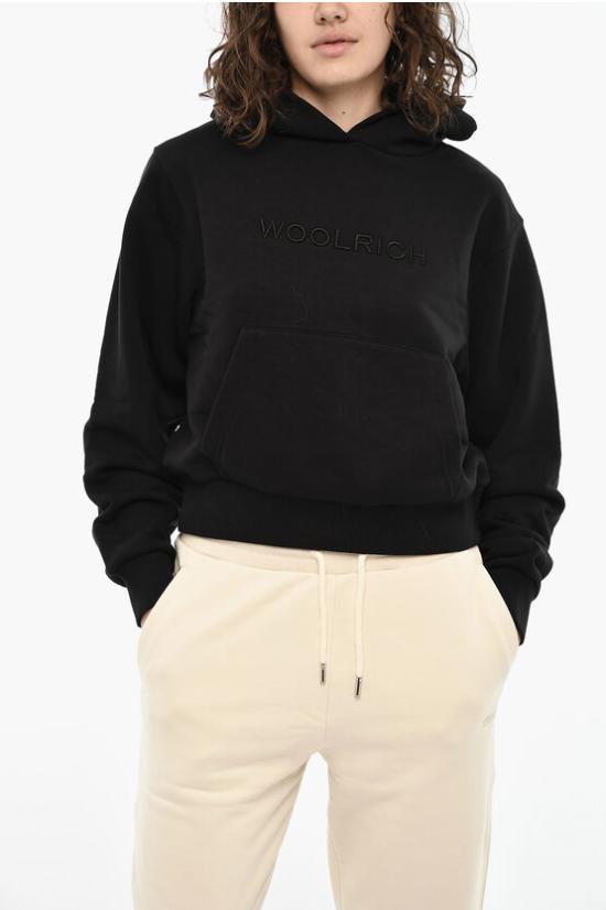  울리치 후드 티셔츠 CFWWSW0087FRUT3164 100 Black