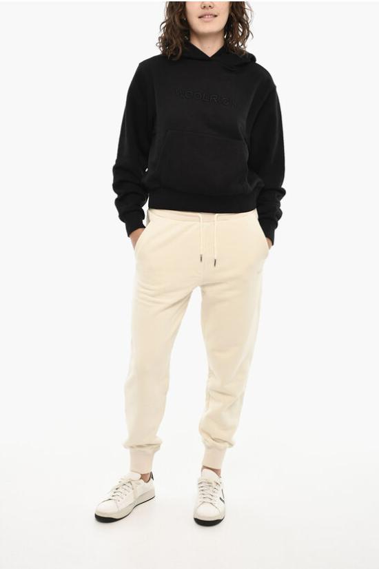  울리치 후드 티셔츠 CFWWSW0087FRUT3164 100 Black - WOOLRICH