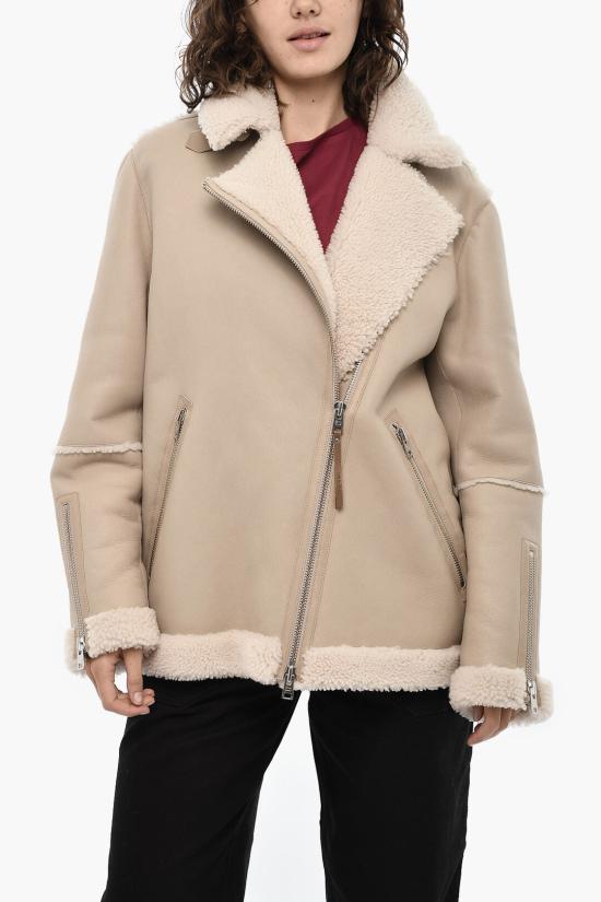  울리치 가죽 자켓 CFWWOU0681FRUT3194 805 Beige