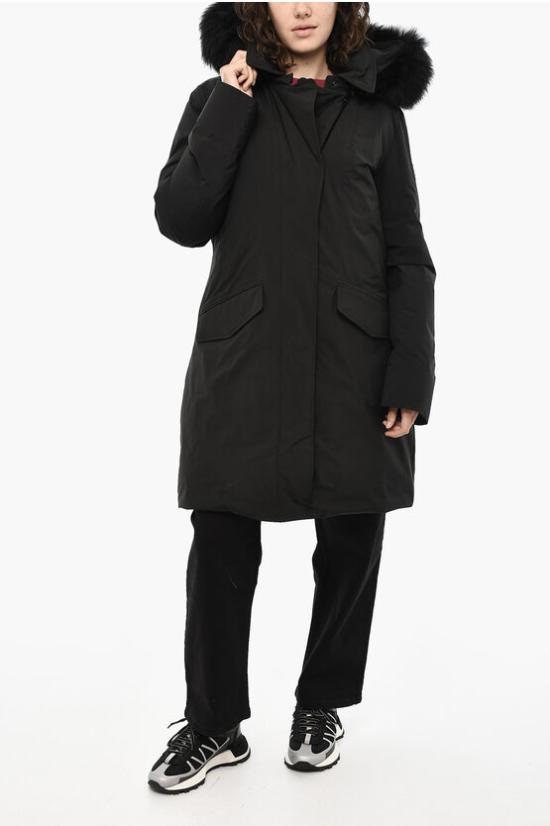  울리치 롱패딩 CFWWOU0713FRUT3128 100 Black - WOOLRICH