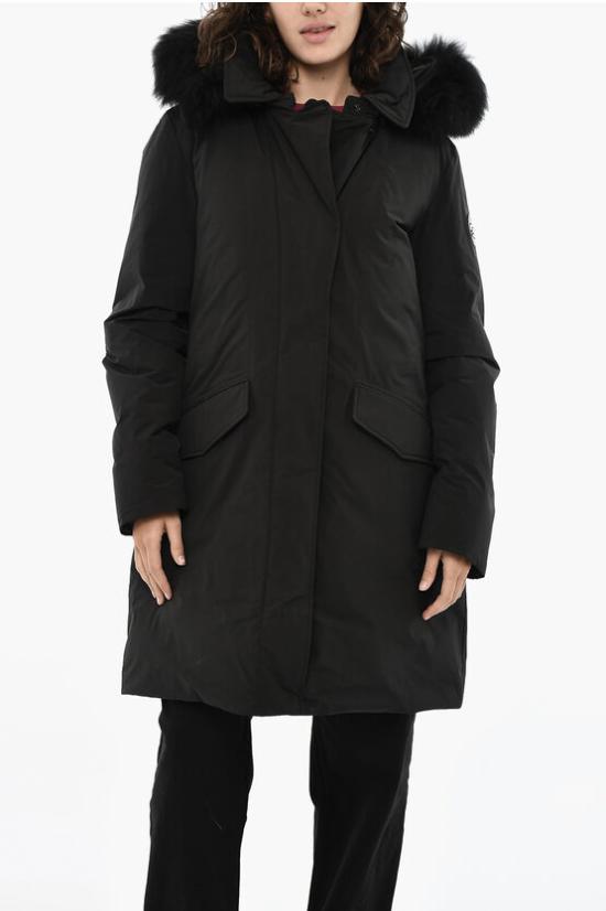  울리치 롱패딩 CFWWOU0713FRUT3128 100 Black