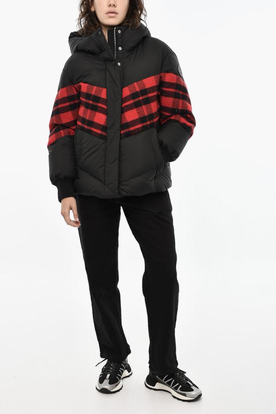 울리치 숏패딩 CFWWOU0727FRUT3069 100 Nero Rosso - WOOLRICH