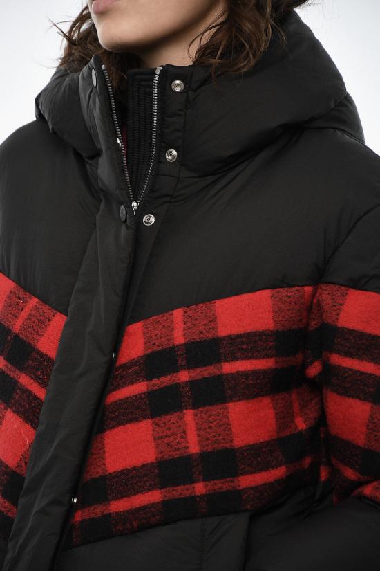  울리치 숏패딩 CFWWOU0727FRUT3069 100 Nero Rosso - WOOLRICH