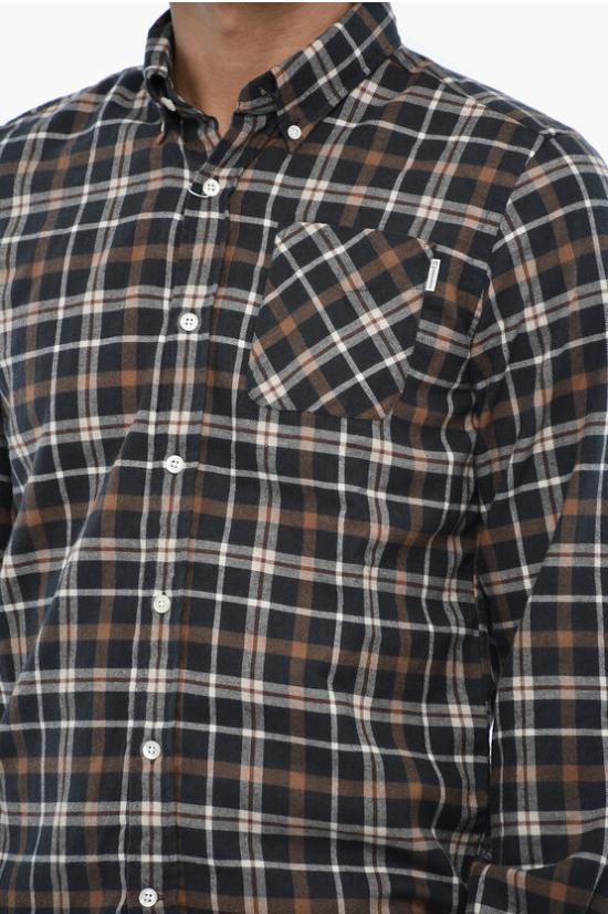  울리치 긴팔 셔츠 CFWOSI0094MRUT3120 7299 Marrone Verde - WOOLRICH