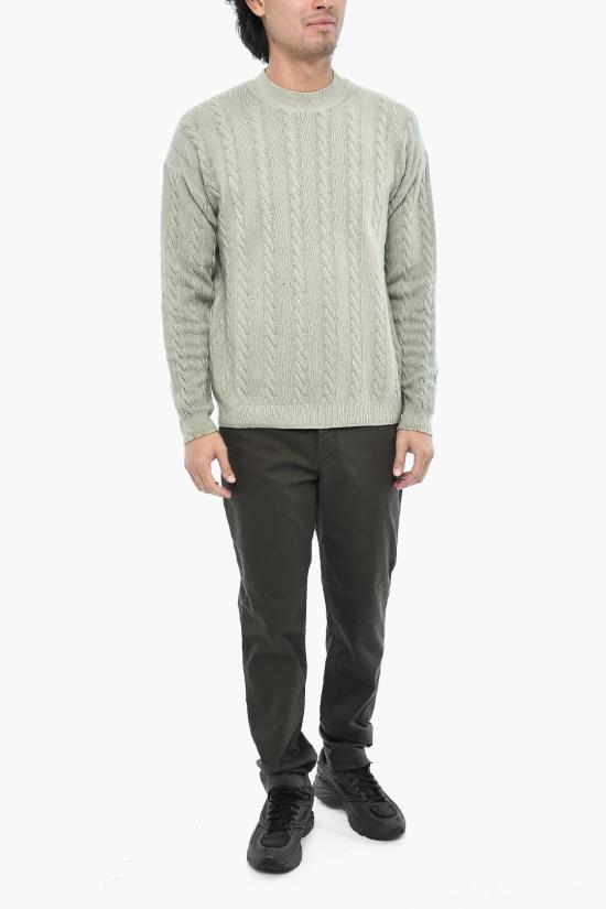  울리치 스웨터 CFWOKN0181MRUF0628 6408 Green - WOOLRICH