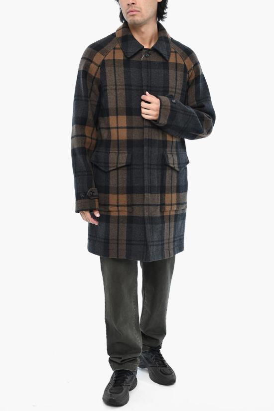  울리치 코트 CFWOOU0633MRUT3125 7375 Marrone Grigio - WOOLRICH