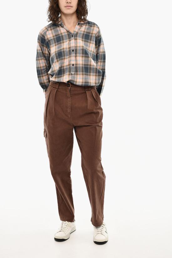  울리치 스트레이트 팬츠 CFWWTR0122FRUT3156 7777368 Brown - WOOLRICH