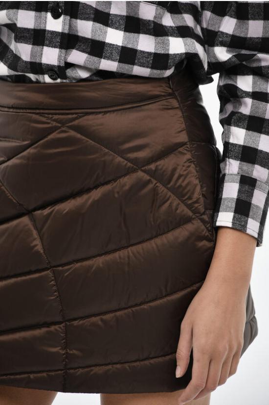  울리치 숏 스커트 CFWWSK0053FRUT3148 700 Brown - WOOLRICH