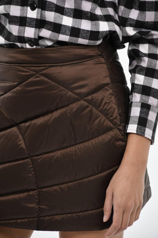  울리치 숏 스커트 CFWWSK0053FRUT3148 700 Brown - WOOLRICH