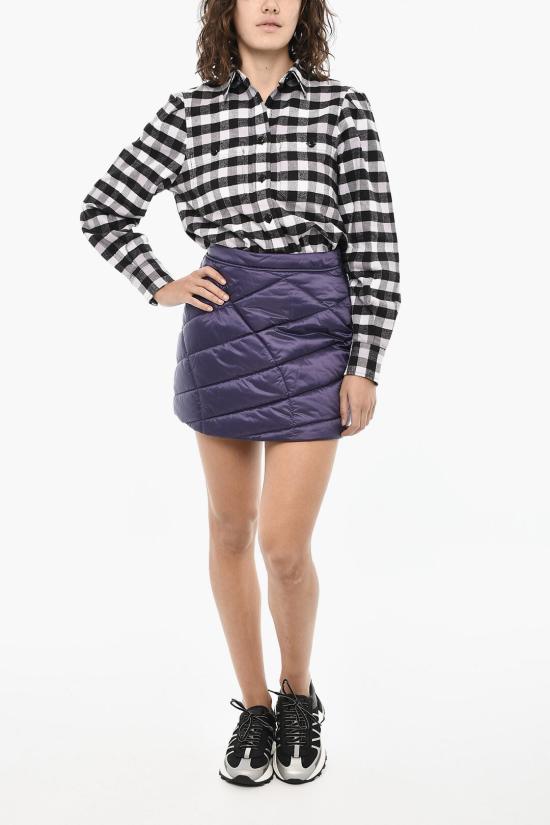  울리치 숏 스커트 CFWWSK0053FRUT3148 4383 Violet - WOOLRICH