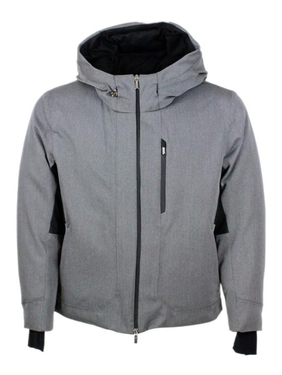 25FW 무레르 누볼나우 MQ 패디드 다운 스키 자켓 누볼나우 MQ 패디드 다운 스키  NUVOLAU MQU0055 GRIGIO ASFALTO