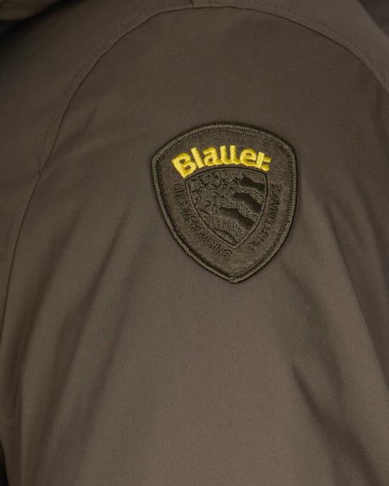 25FW 블라우어 숏패딩 25WBLUC08030005480670 VERDE BOSCO - BLAUER