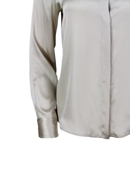 25FW 안토넬리 피렌체 셔츠 CHISONEM1031P210 Beige - ANTONELLI FIRENZE