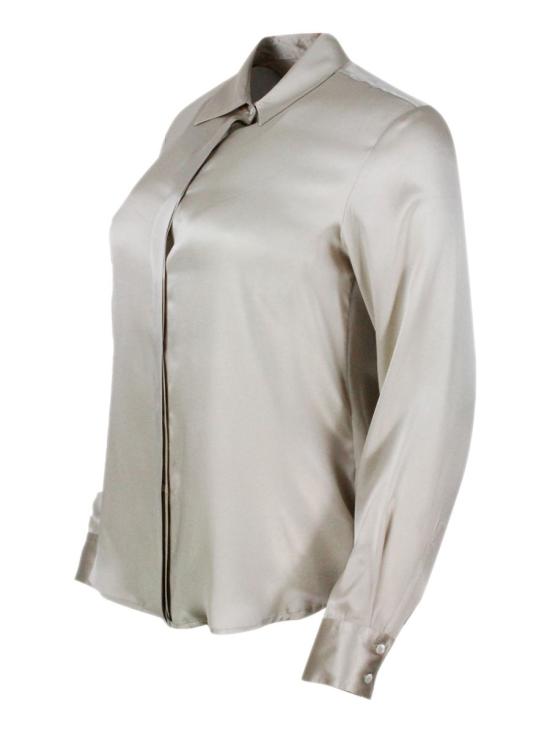 25FW 안토넬리 피렌체 셔츠 CHISONEM1031P210 Beige - ANTONELLI FIRENZE