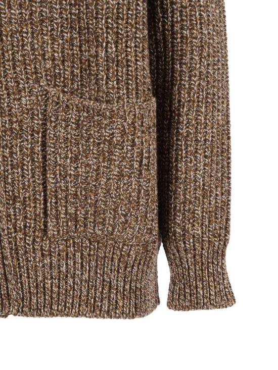 25FW 필리포 드 로렌티스 가디건 BB3MLTWM3PM 3292 242522 BROWN - FILIPPO DE LAURENTIIS