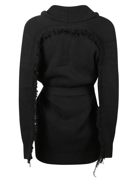 25FW 드루모어 가디건 L8S109MIF Black - DRUMOHR