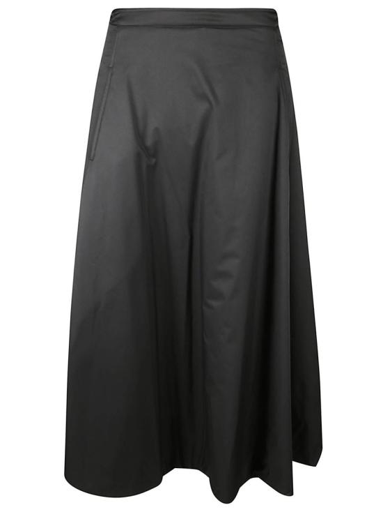 25FW 애드 롱 스커트 12AWL774 Black