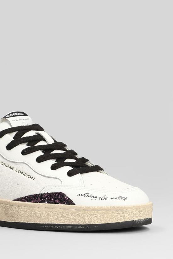 25FW 크라임런던 스니커즈 428491 25207AA8 WHITE - CRIME LONDON