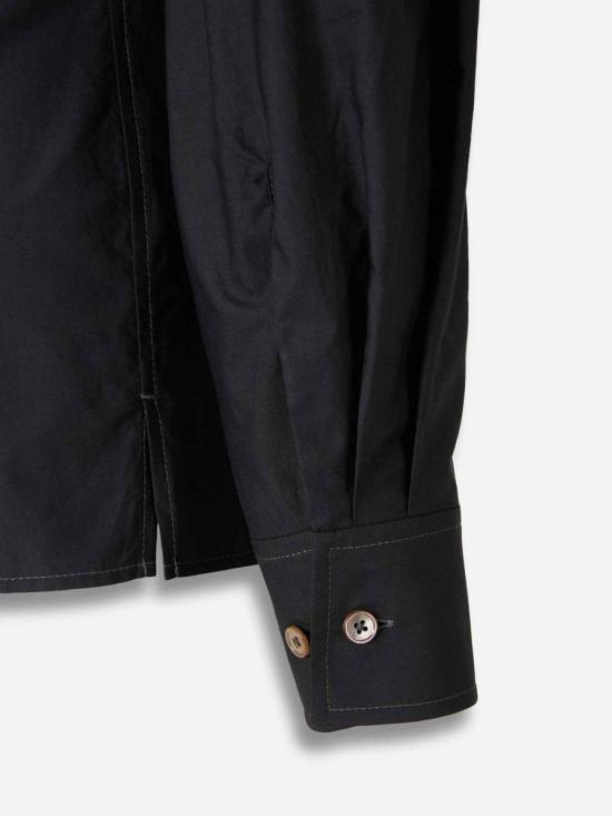 25FW 르메르 블라우스 TO1470 LF1500 BK998SQUIDINK Black - LEMAIRE