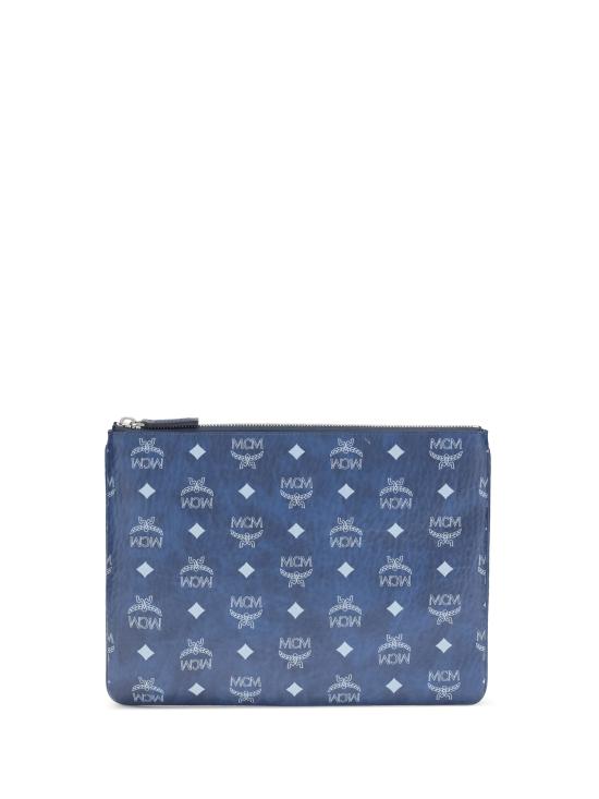 25FW 엠시엠 클러치/파우치 MYZAAVI02 1F BLUE - MCM