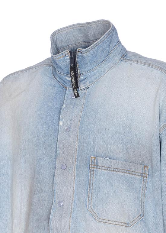 25FW 발렌시아가 셔츠 850059 TTWA34200 Blue - BALENCIAGA