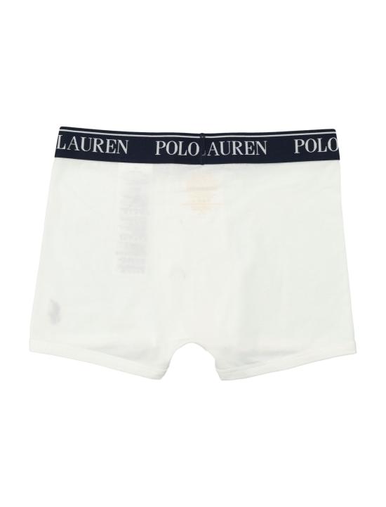 25FW [키즈] 폴로 랄프로렌 언더웨어 RL9P50159P5015 001 Bianco - POLO RALPH LAUREN