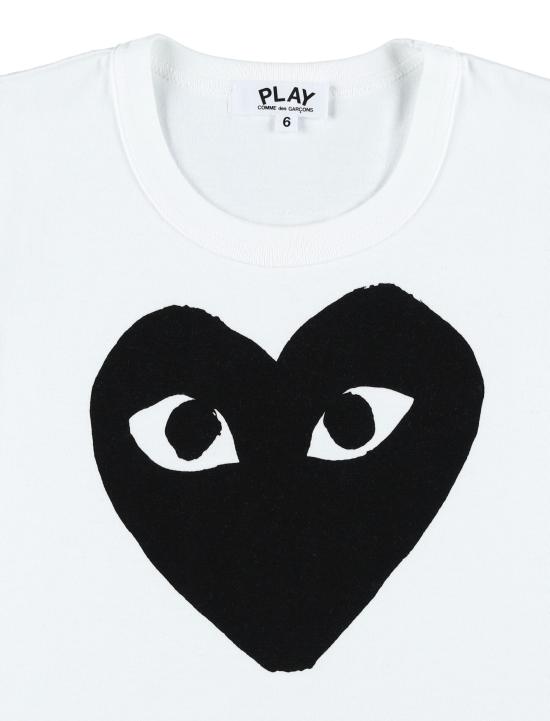 25FW [키즈] 꼼데가르송 티셔츠 AX T569 100 Bianco - COMME DES GARCONS