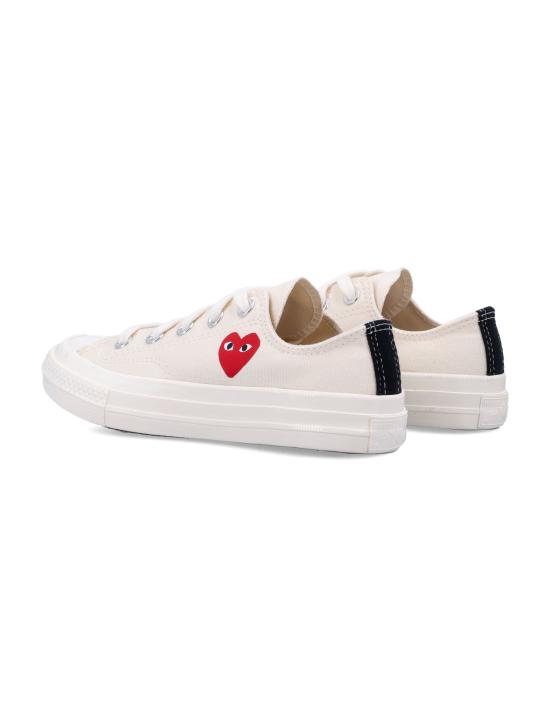 25FW [키즈] 꼼데가르송 플레이 X 컨버스 스니커즈 AZ K501 001 2 Bianco - COMME DES GARCONS PLAY CONVERSE