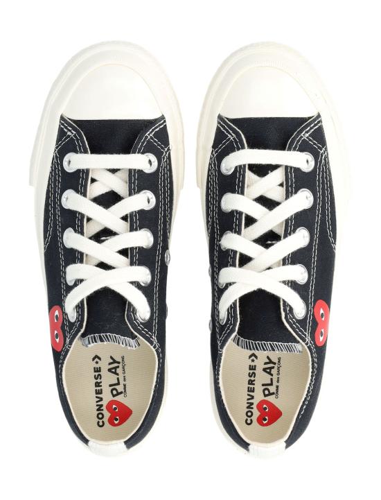 26SS [키즈] 꼼데가르송 플레이 X 컨버스 스니커즈 AZ K501 001 Nero - COMME DES GARCONS PLAY CONVERSE