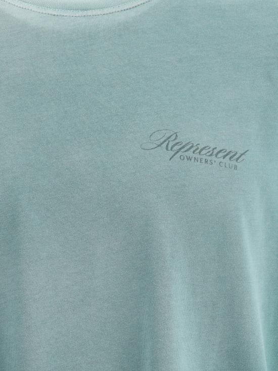 26SS 리프레젠트 후드 티셔츠 OCM41201 VINTAGEGRE GREEN - REPRESENT