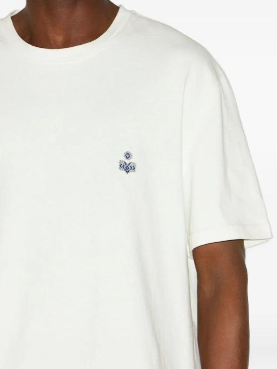 25FW 이자벨마랑 반팔 티셔츠 TS0149HEC1N14H 20CK CHALK - ISABEL MARANT