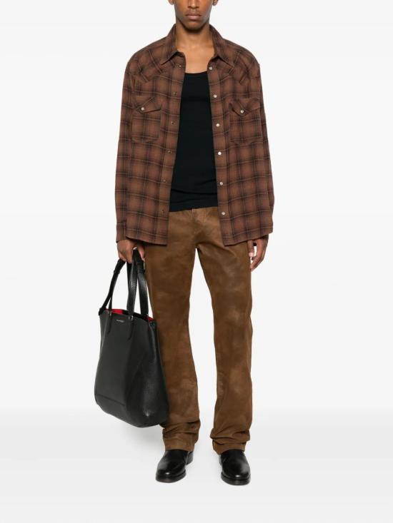 25FW 이자벨마랑 긴팔 셔츠 CH0225HBC3I01H DARK BRONZE - ISABEL MARANT