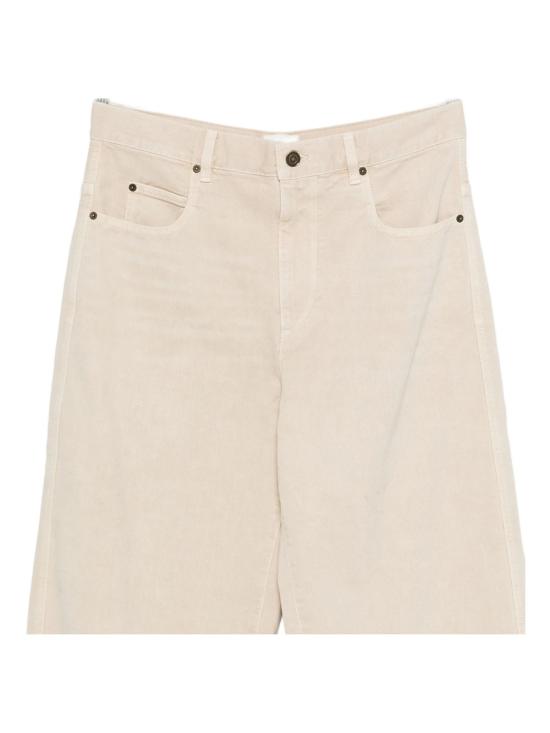 25FW 이자벨마랑 스트레이트 팬츠 PA0528HCC3H01H 23EC ECRU - ISABEL MARANT