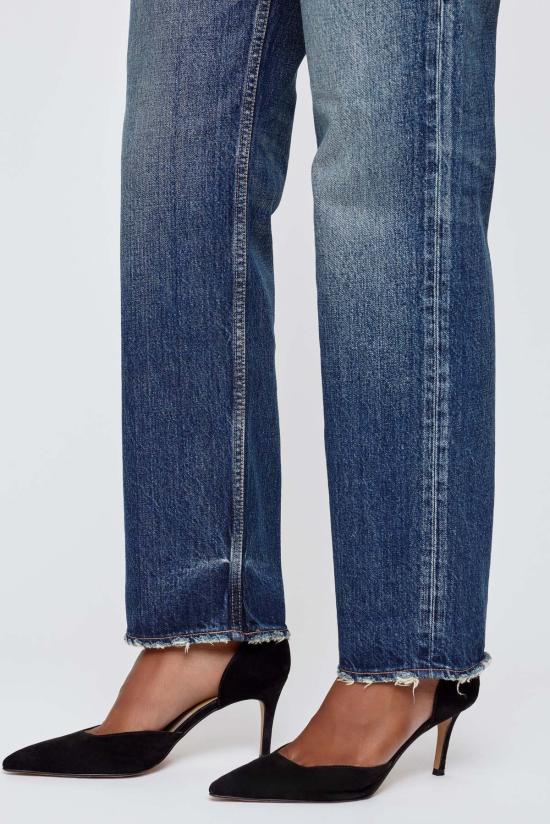  마우지 데님 팬츠 무시 Mv 아트모어 와이드 스트레이트 진 - MOUSSY